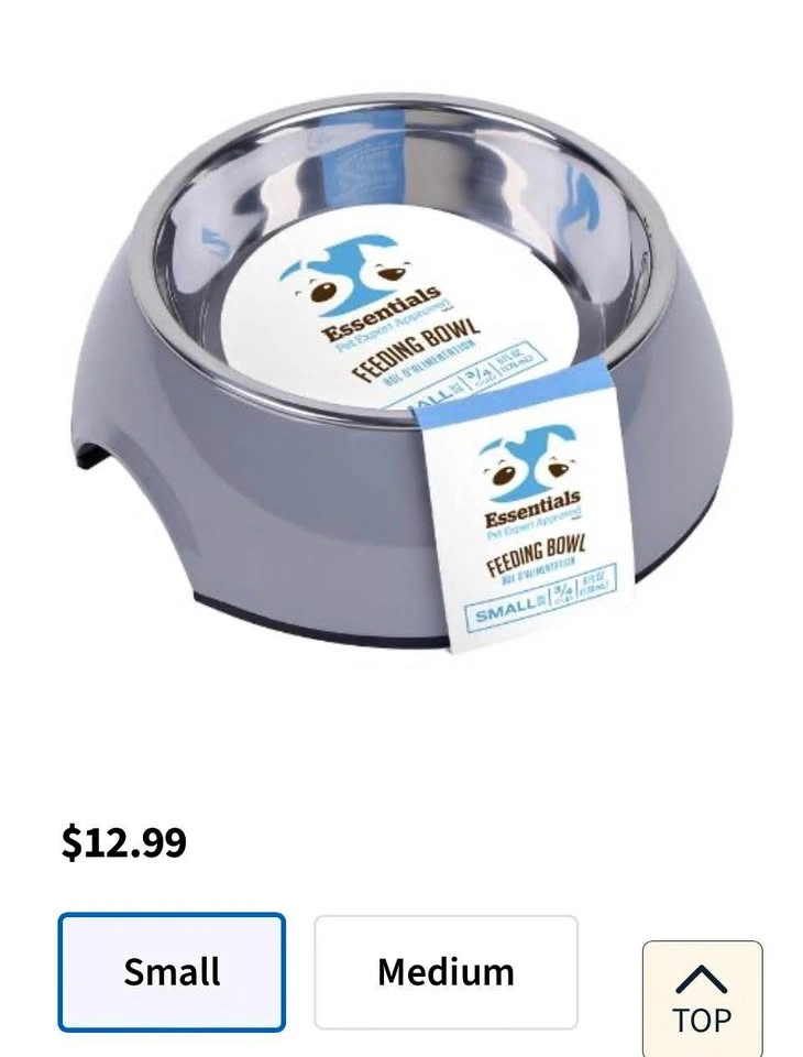 Pet feeding bowl