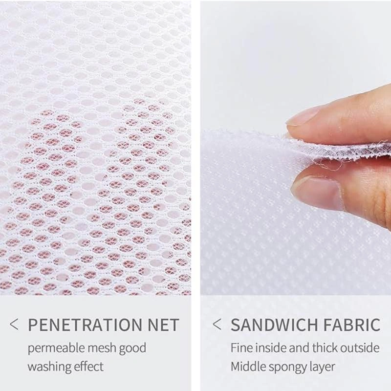 4 Pcs Thickened Sandwich Fabric Lingerie Bags - photo 5