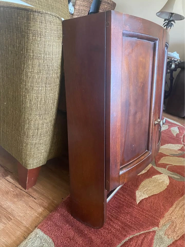 Wood Medicine Cabinet with Towel Bar 22”w x 25h x 8”d - photo 3