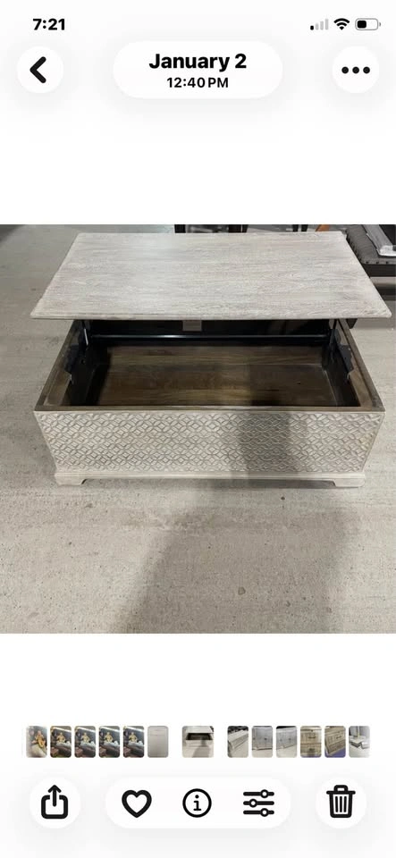 New Quality Solid Wood Pop/up Coffee Table - photo 2