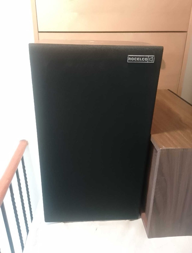 Rocelco speakers, $40
