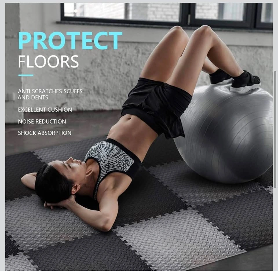 REALIKE Multipurpose Exercise Mat, Gym Flooring Tiles - photo 4