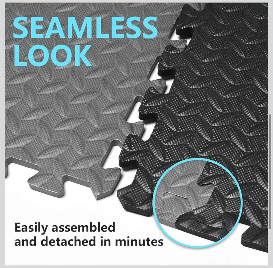 REALIKE Multipurpose Exercise Mat, Gym Flooring Tiles - photo 5
