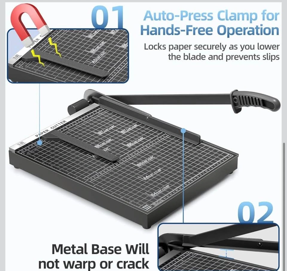 LOTHANEK 15 Inch Heavy Duty Paper Cutter - photo 5