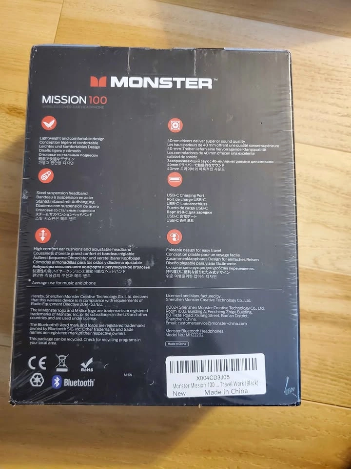 Monster Mission 100 Bluetooth Headphones - photo 3