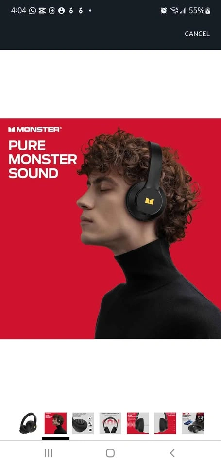 Monster Mission 100 Bluetooth Headphones - photo 4