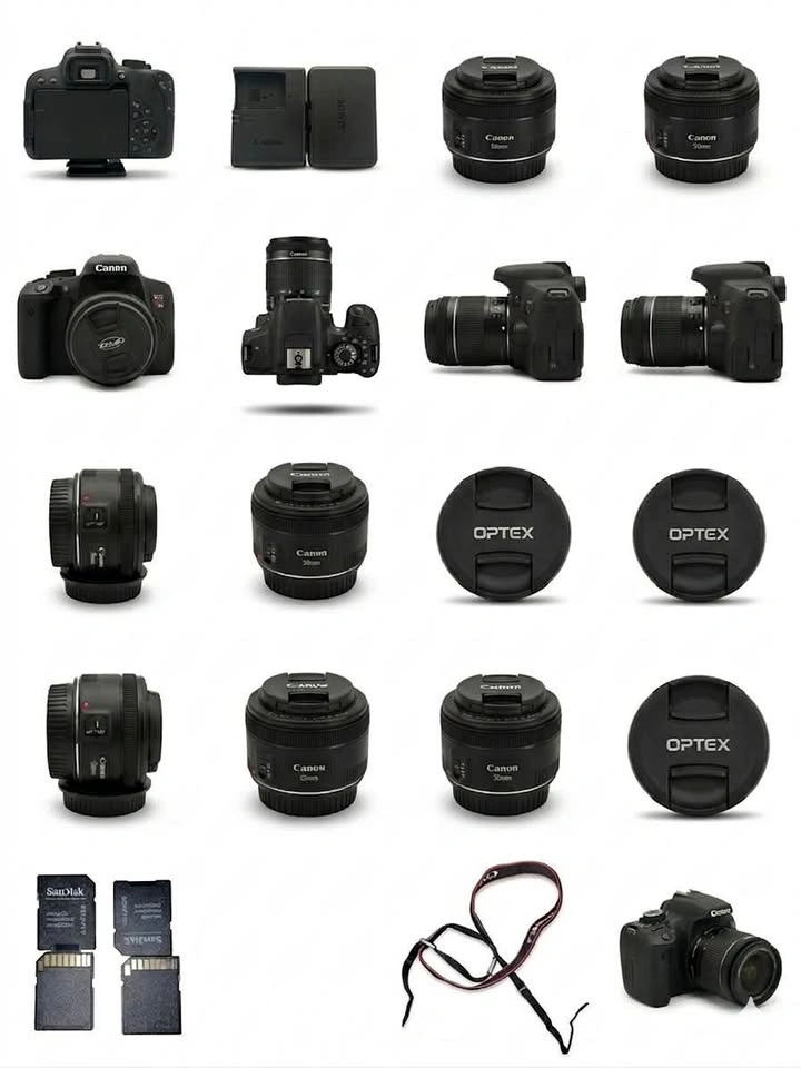 Canon EOS Rebel T7i DSLR Camera Bundle