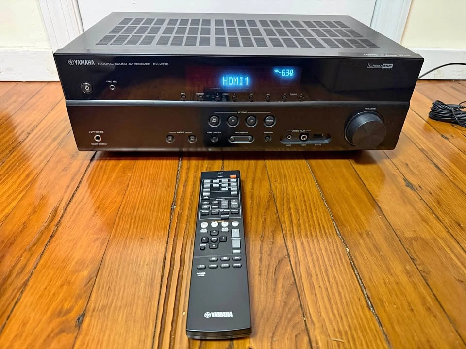 Yamaha RX-V375 5.1 Ch Receiver Amp Stereo w/ Remote