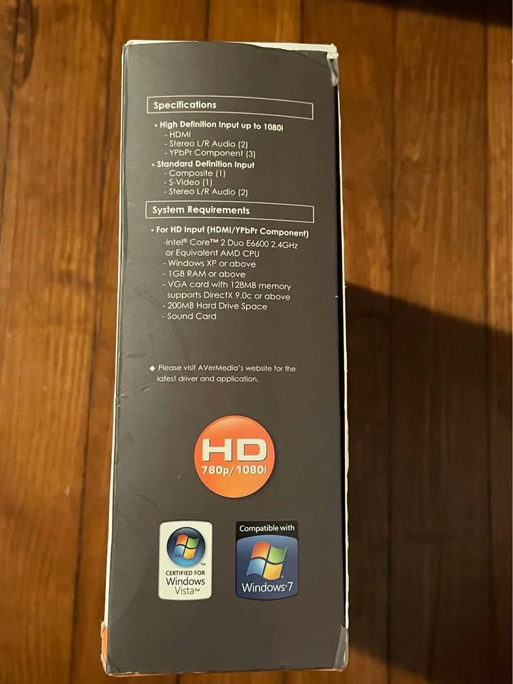 AverMedia MTVHDDVRR C027 AVerTV HD DVR HDMI Video Capture Card - photo 3