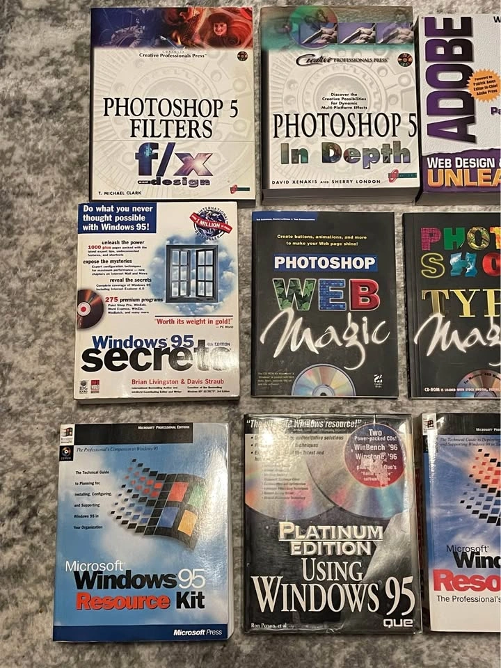 Lot of Vintage Computer Books - photo 2