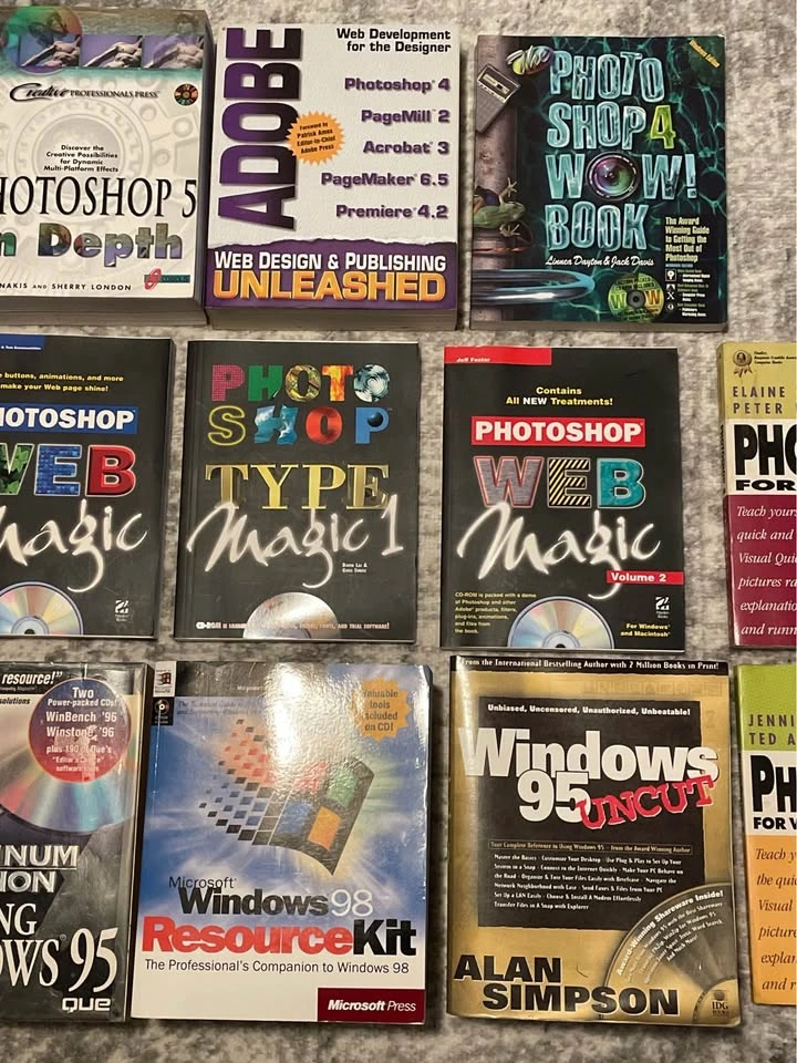Lot of Vintage Computer Books - photo 3