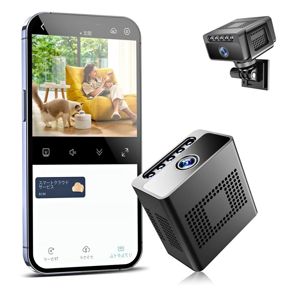 4K HD WiFi Security Camera Night Vision