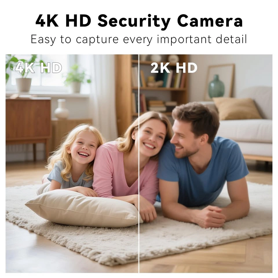 4K HD WiFi Security Camera Night Vision - photo 3