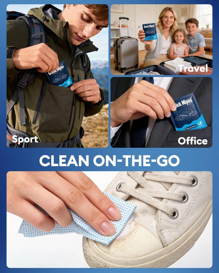 Jevvu Shoe Quick Wipes 35 Wipes Sneaker Cleaner - photo 4