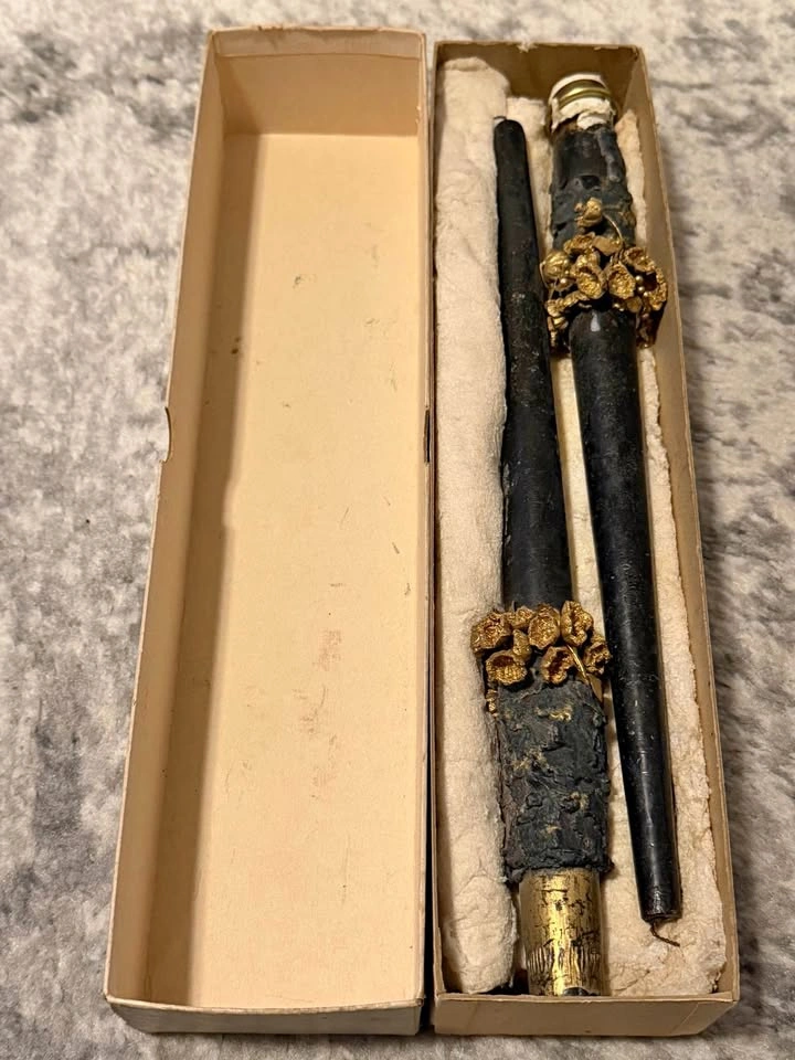 Vintage 12" Candles