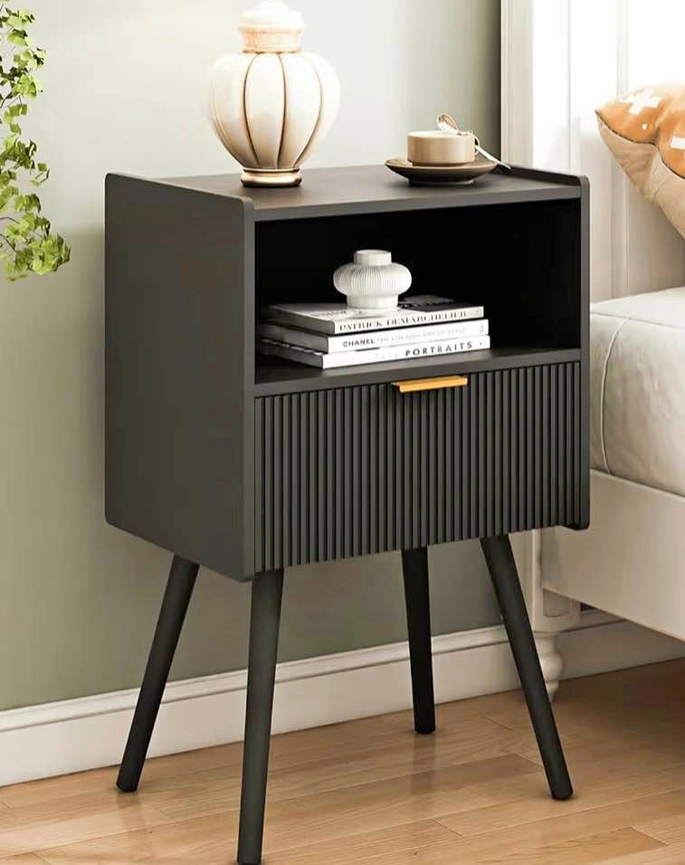 Modern bedside table with storage
