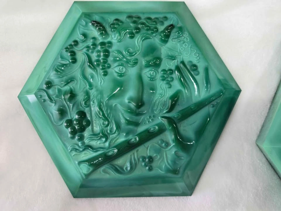 Unique Jade Green Large Trinket Box - Collector's Item - photo 5
