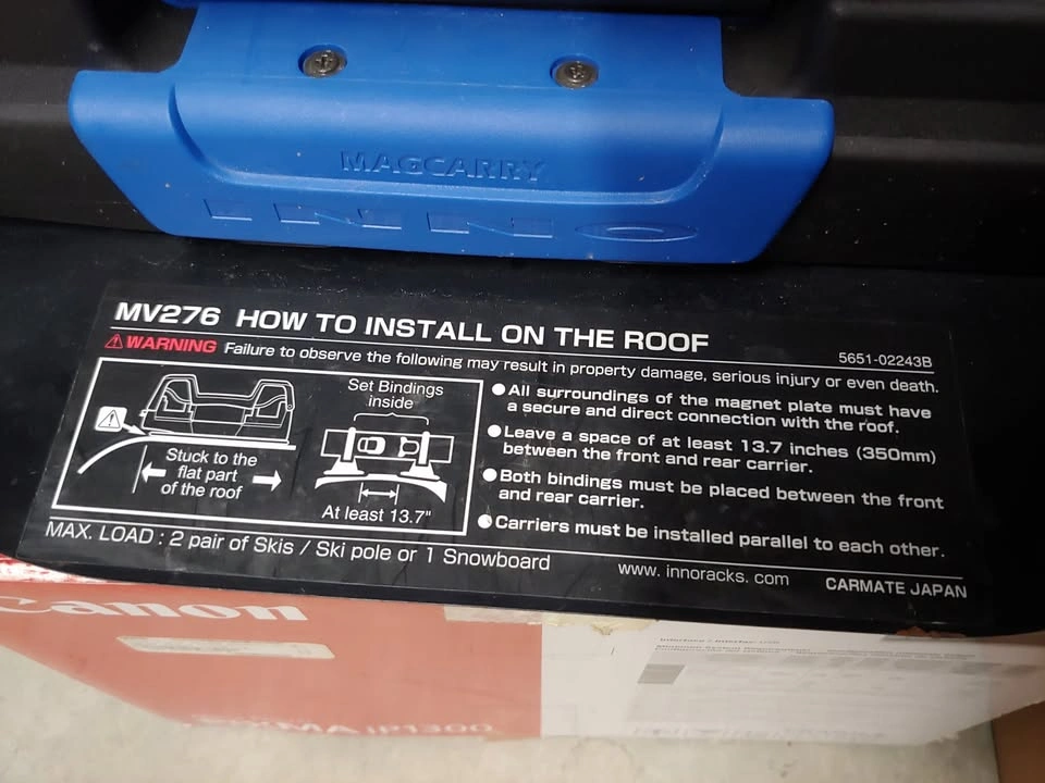 Inno MV276 Magnetic Snow Rack with key and lock - photo 4