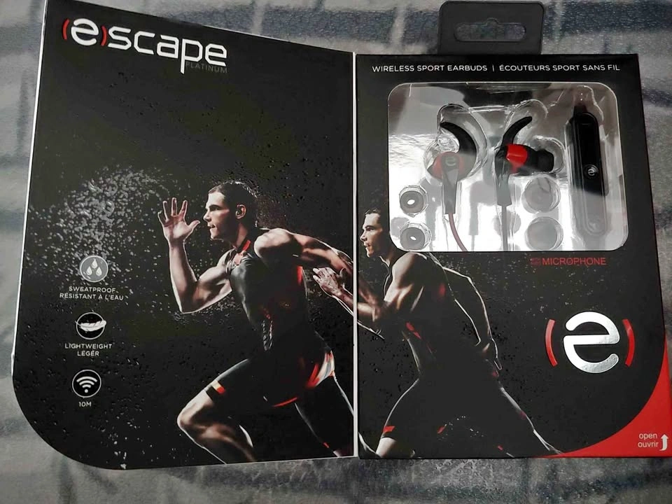 Escape Platinum Wireless Sport Earbuds