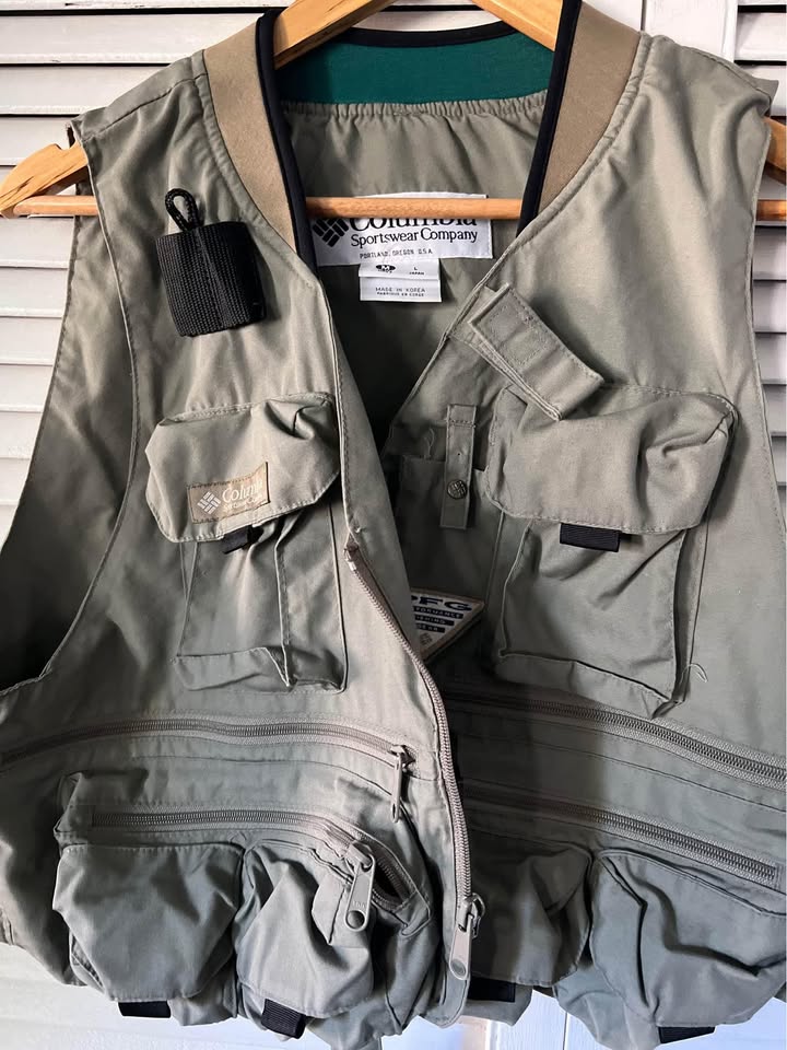 Columbia vest medium fishing utility - photo 3