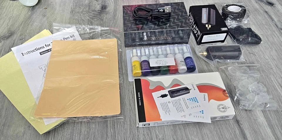 TATTOO TODAY! WIRELESS- COMPLETE KIT!