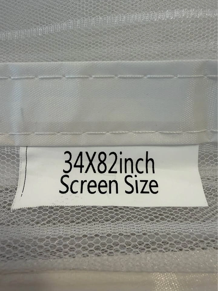 White Magnetic Screen Door - photo 2