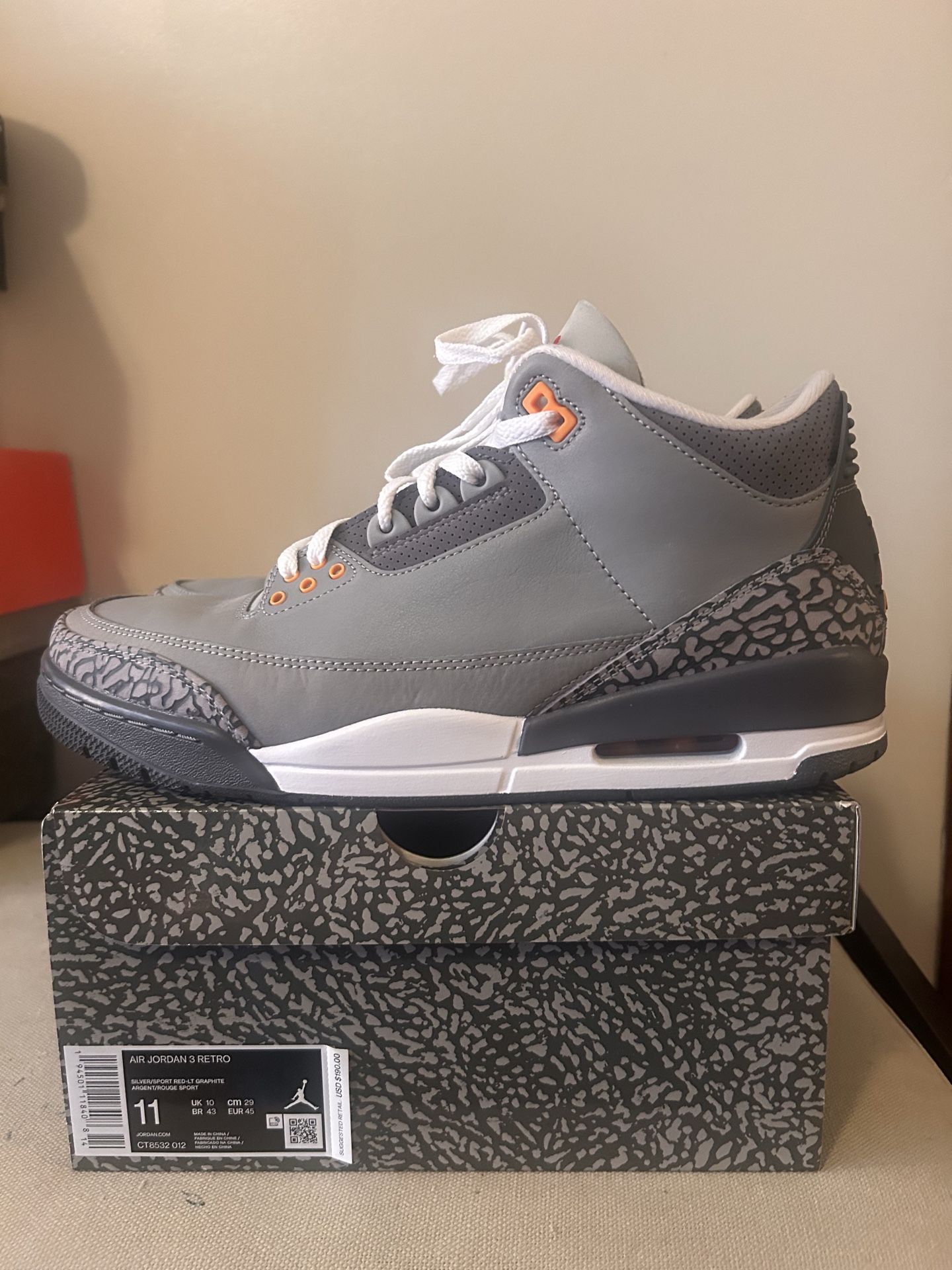 Air Jordan 3 Cool Grey - photo 3