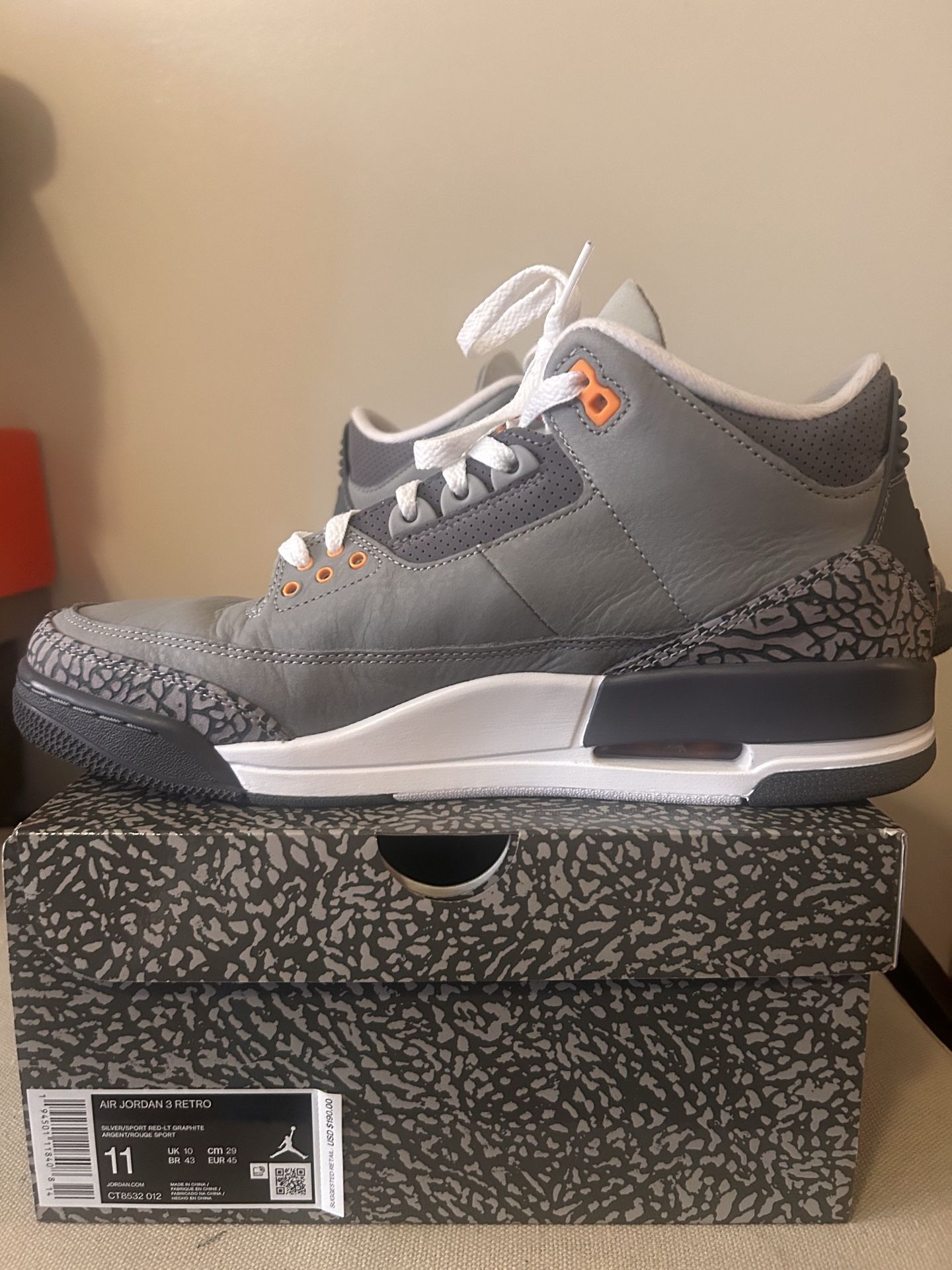 Air Jordan 3 Cool Grey - photo 5