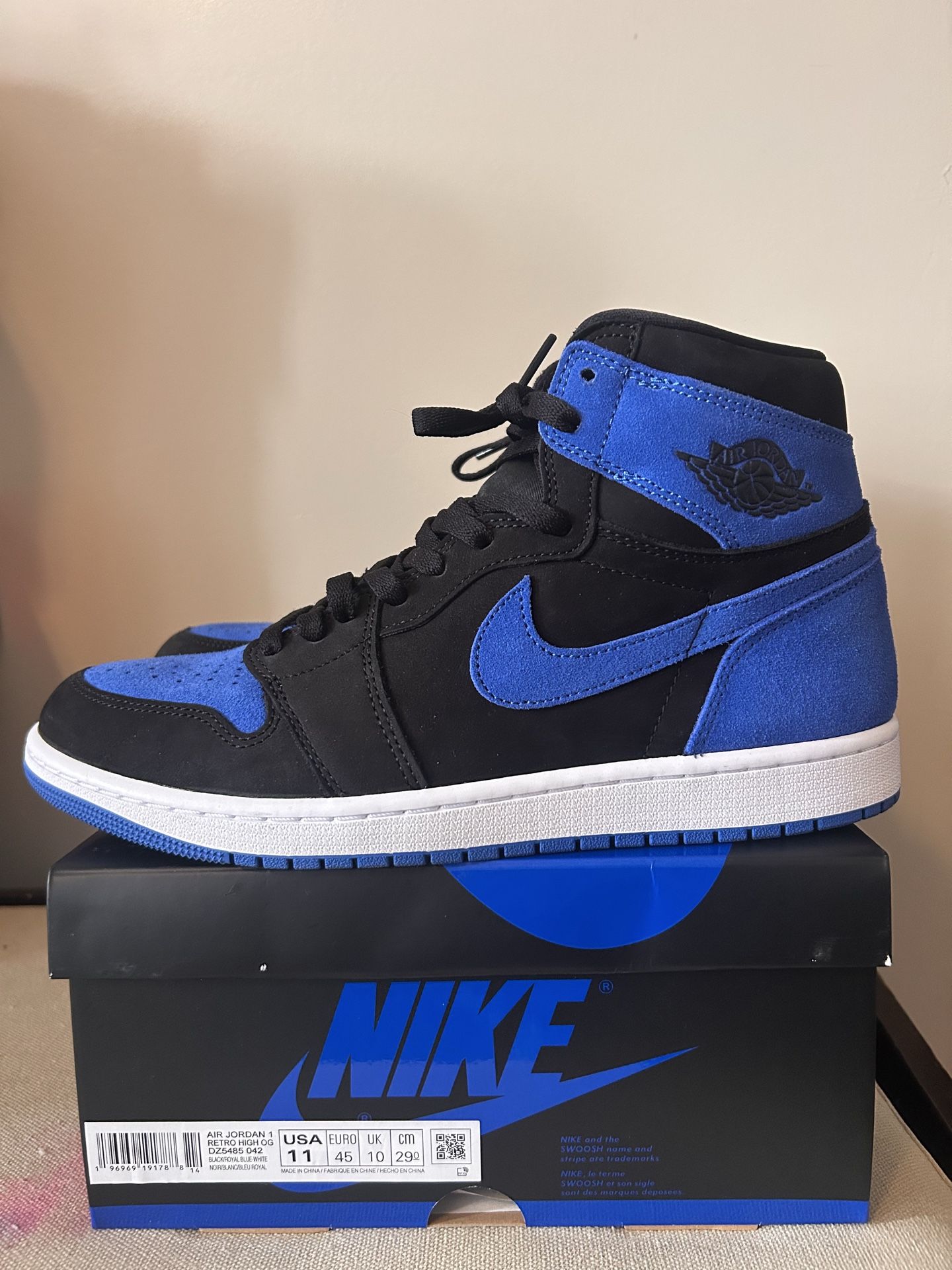 Air Jordan 1 Royal Reimagined Sz 11 - photo 3
