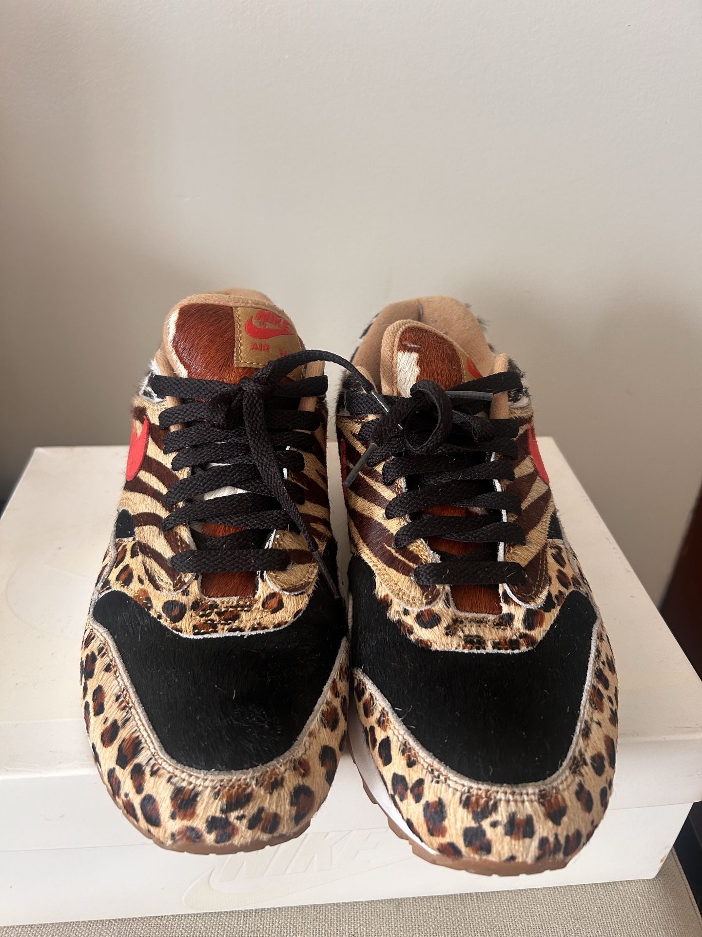 Nike Air Max 1 Atmos Animal Print Sz 9 - photo 2