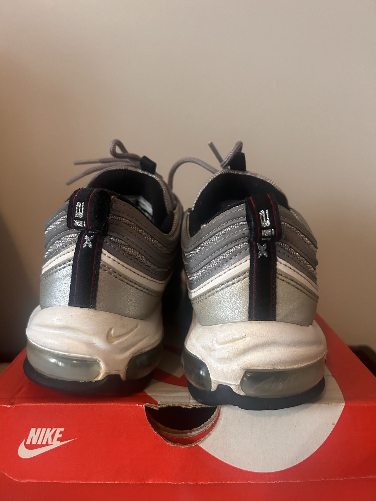 Nike Air Max 97 Silver Bullet Sz 9 - photo 2