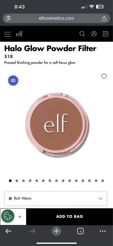 Elf Halo Glow Powder Filter - photo 2
