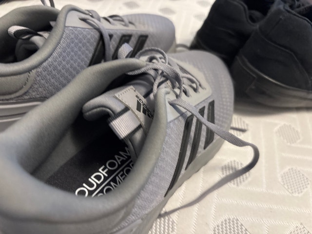 Adidas Cloudfoam Running Shoes - Grey - photo 2