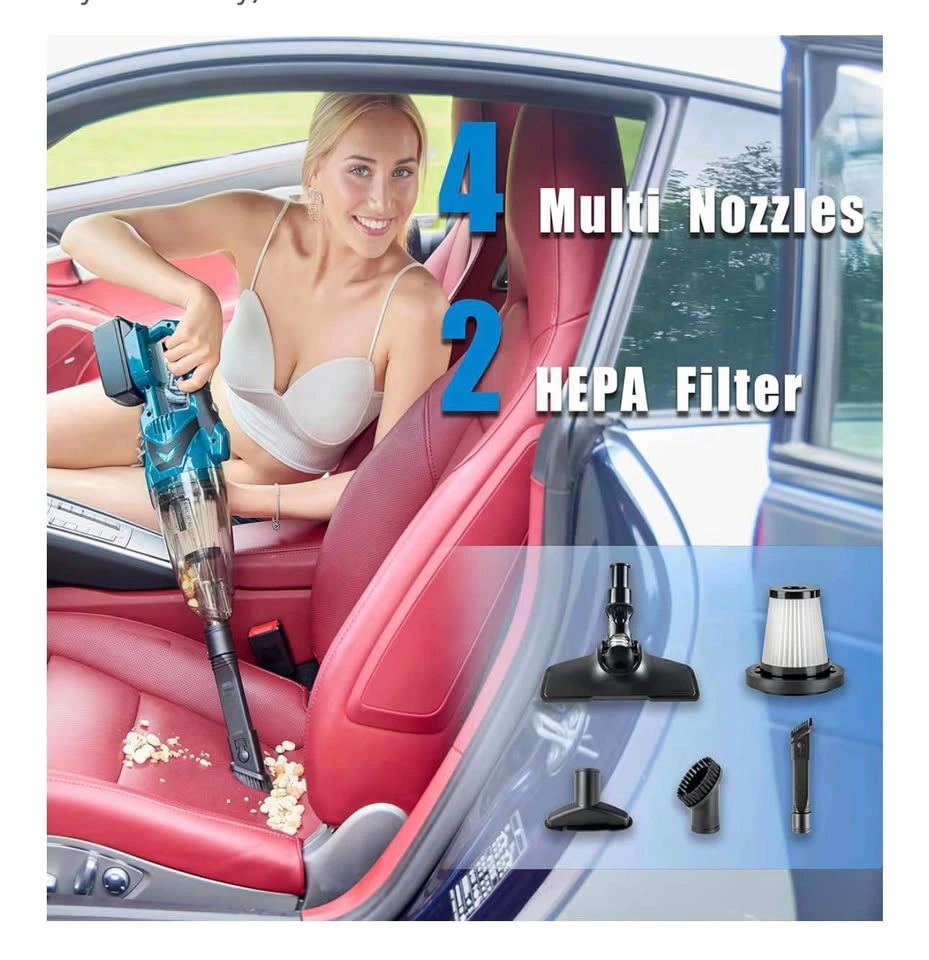 NEW HILIPE Cordless Handheld Wet Dry Vacuum Makita 18V Compatibl - photo 4