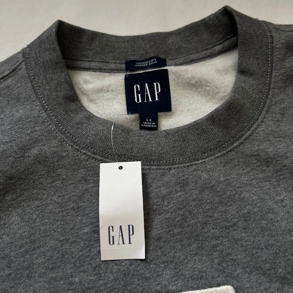 GAP Gray Sweatshirt Sweater - photo 2