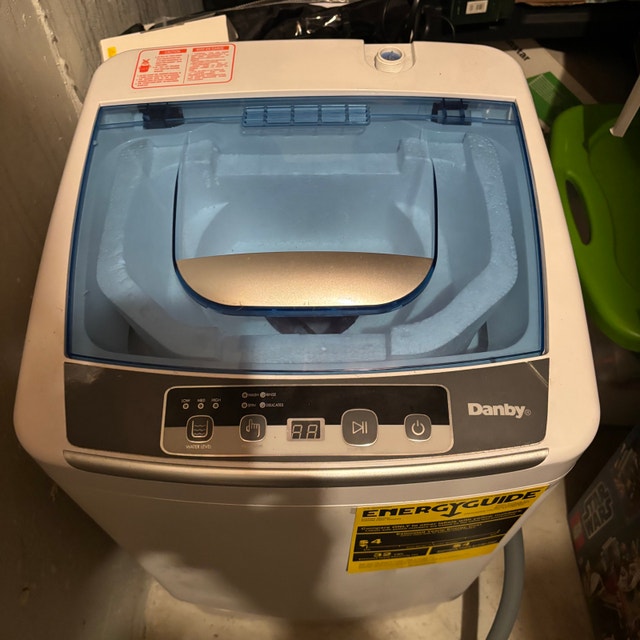 Apartment sized washer, brand new