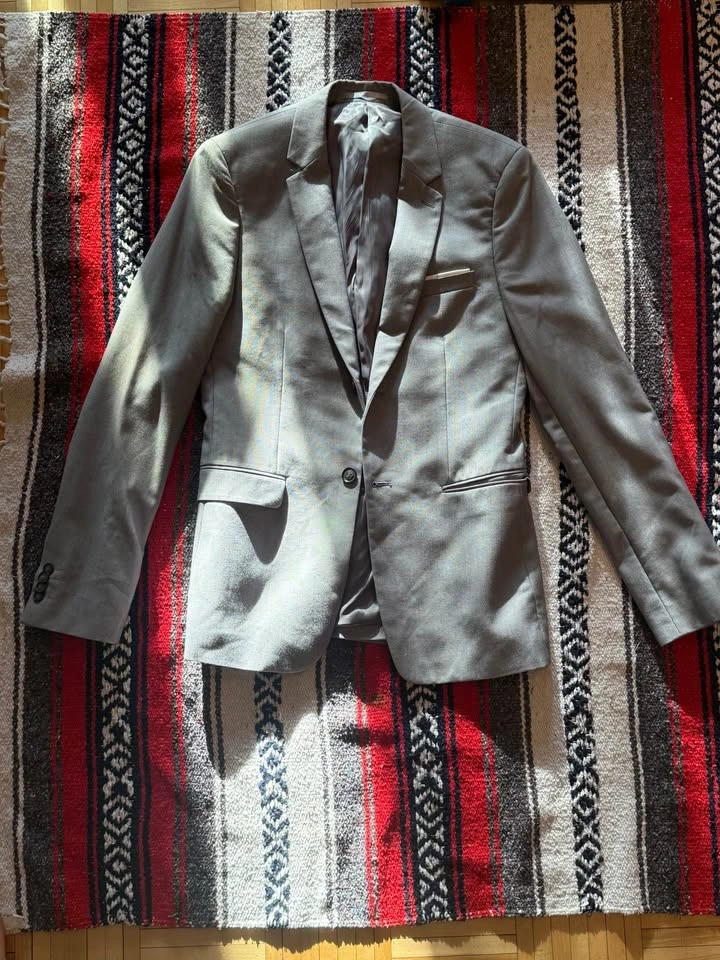 Men's Blazer & Suit Bundle (5 Coats + 2 Pants) - Zara, H&M, RW&C - photo 2