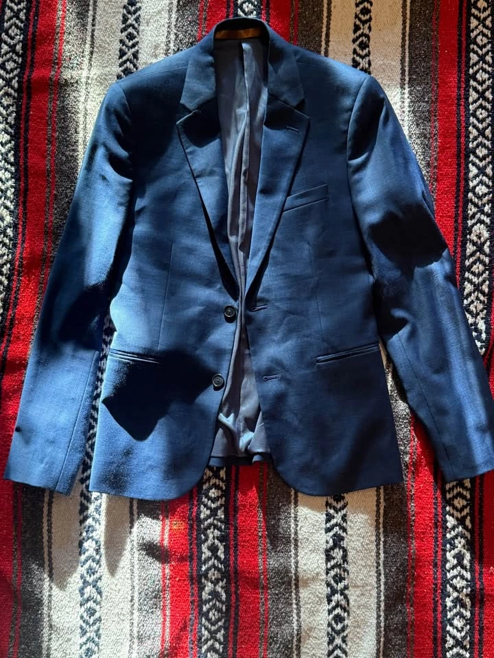 Men's Blazer & Suit Bundle (5 Coats + 2 Pants) - Zara, H&M, RW&C - photo 3
