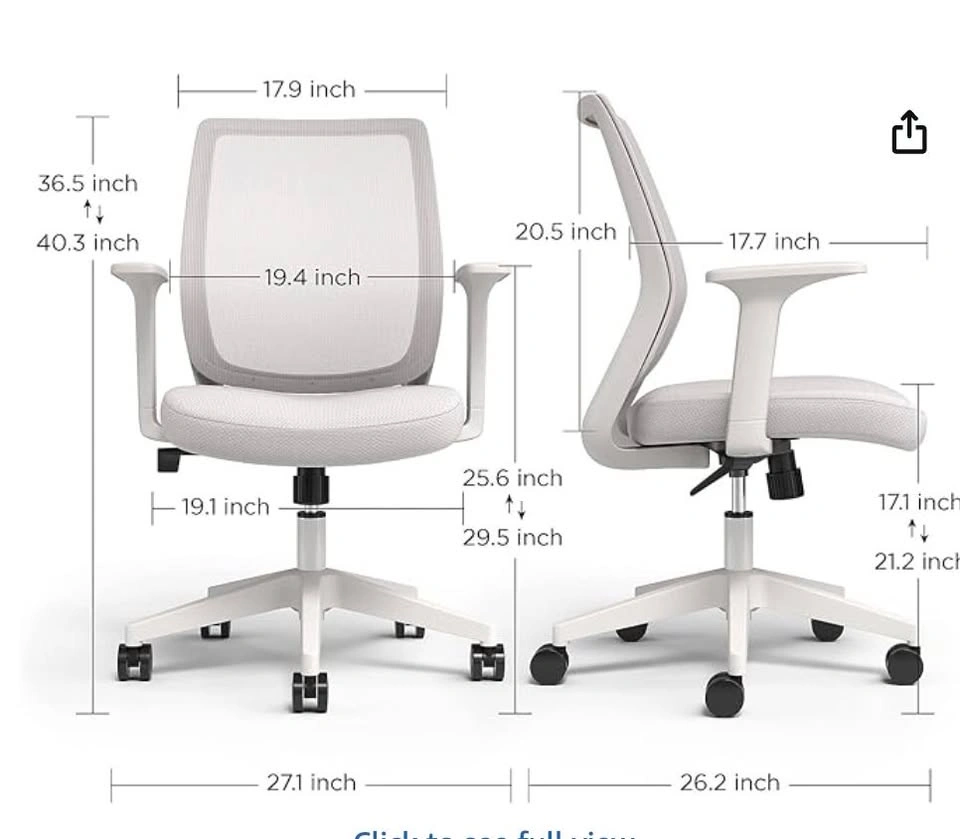 Office Chair - White & Grey - photo 4