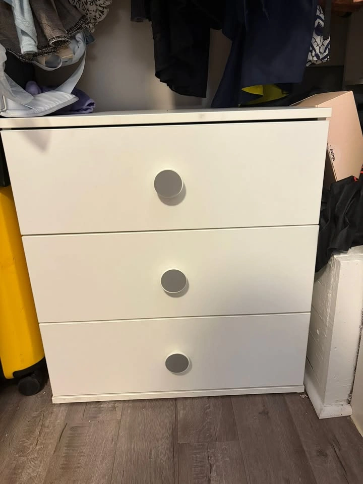 IKEA Godishus 3-Drawer Chest - White - photo 3