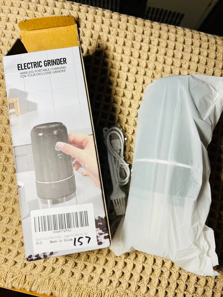 New Portable Wireless Electric Coffee Grinder - photo 2