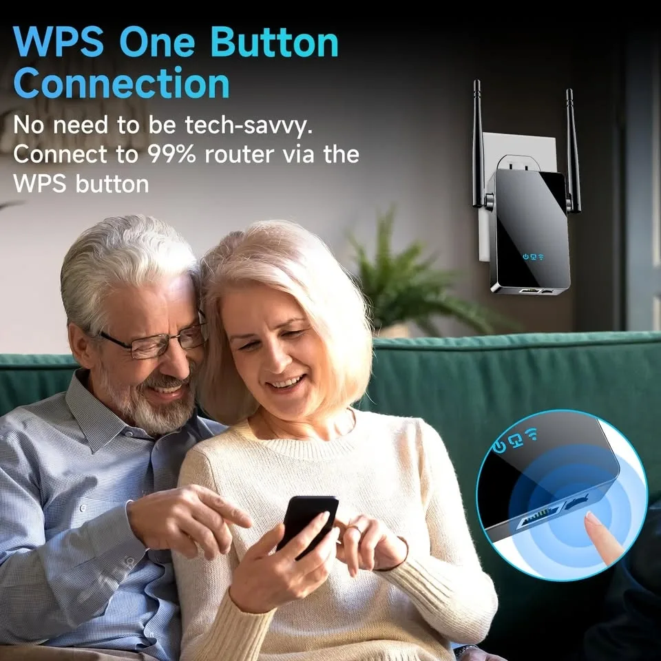 WiFi Extender Booster - Super Fast Internet Coverage - photo 4