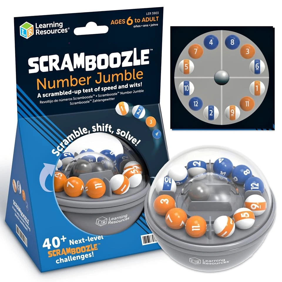 Learning Resources Scramboozle Number Jumble Game