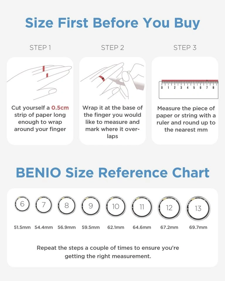 BENIO Smart Ring Health Tracker - photo 2