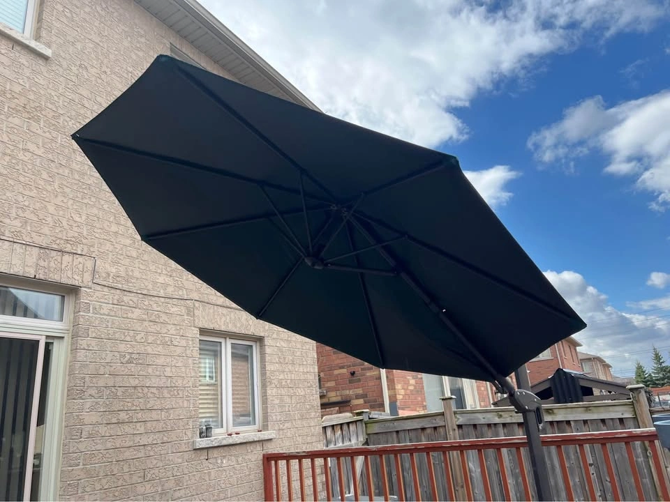 10.5 FT Patio Umbrella with Base - photo 3