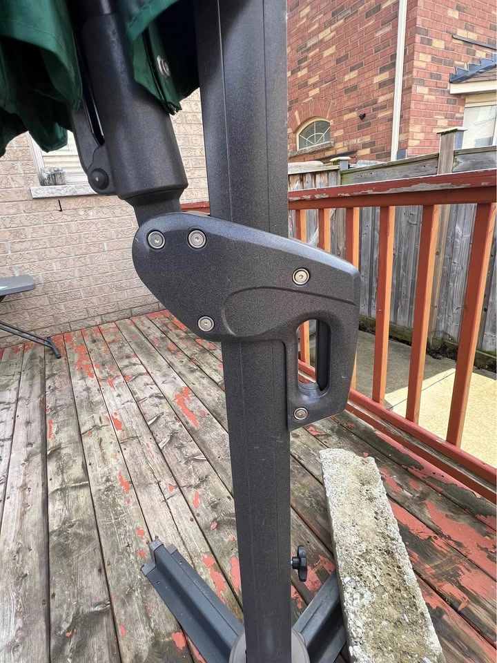 10.5 FT Patio Umbrella with Base - photo 5