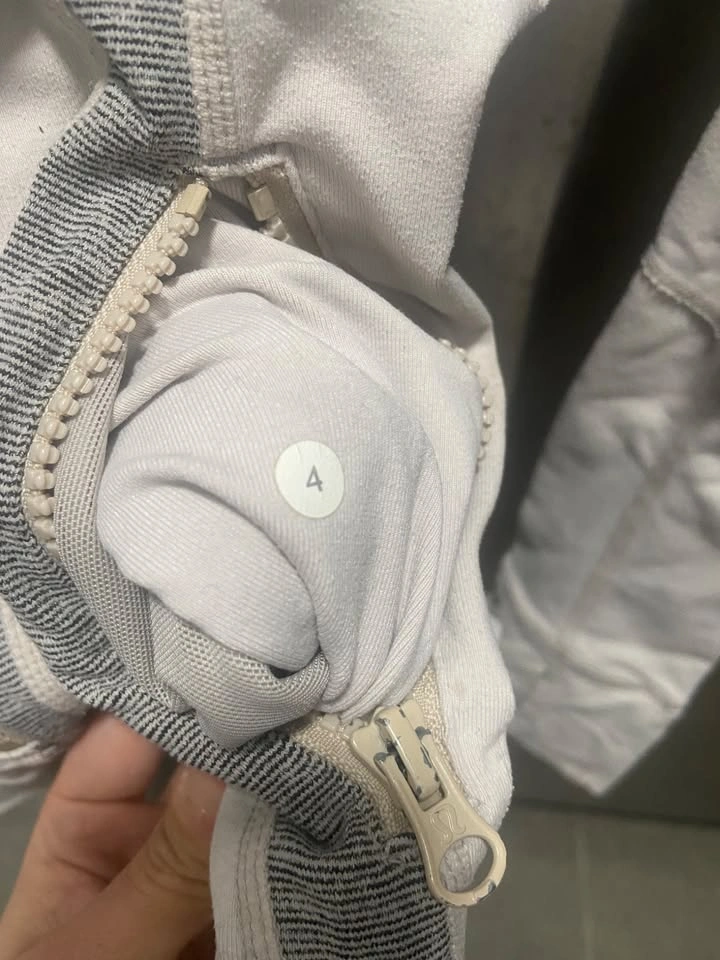 Lululemon Define Jacket, White, Size 4 - photo 5