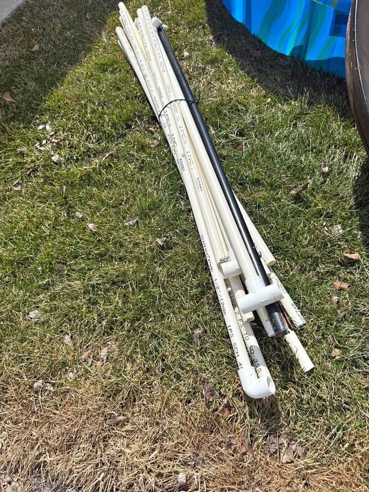 Bundle of PVC Pipes & Fittings