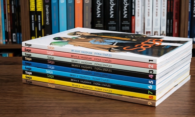 Saga Volumes 1 to 9 Collection