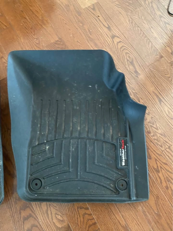 2017+ Audi Q7 Front WeatherTech Winter Mats - photo 3
